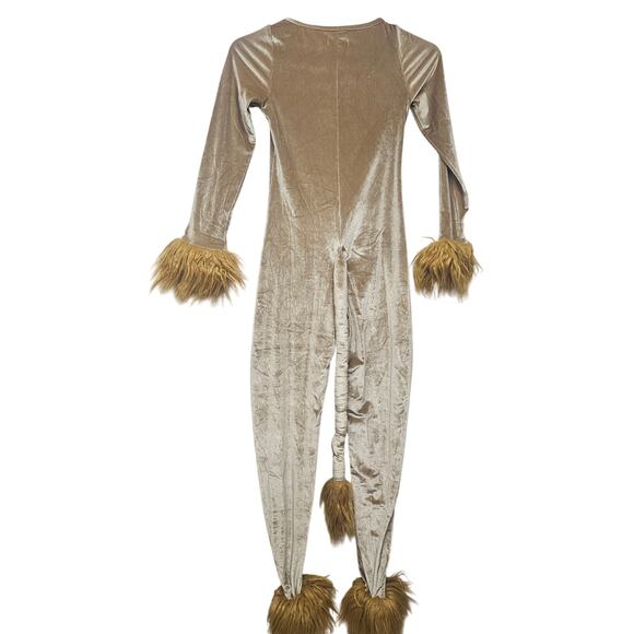 Tipsy Elves Lion Jumpsuit Costume Unisex Size Medium - Picture 4 of 5